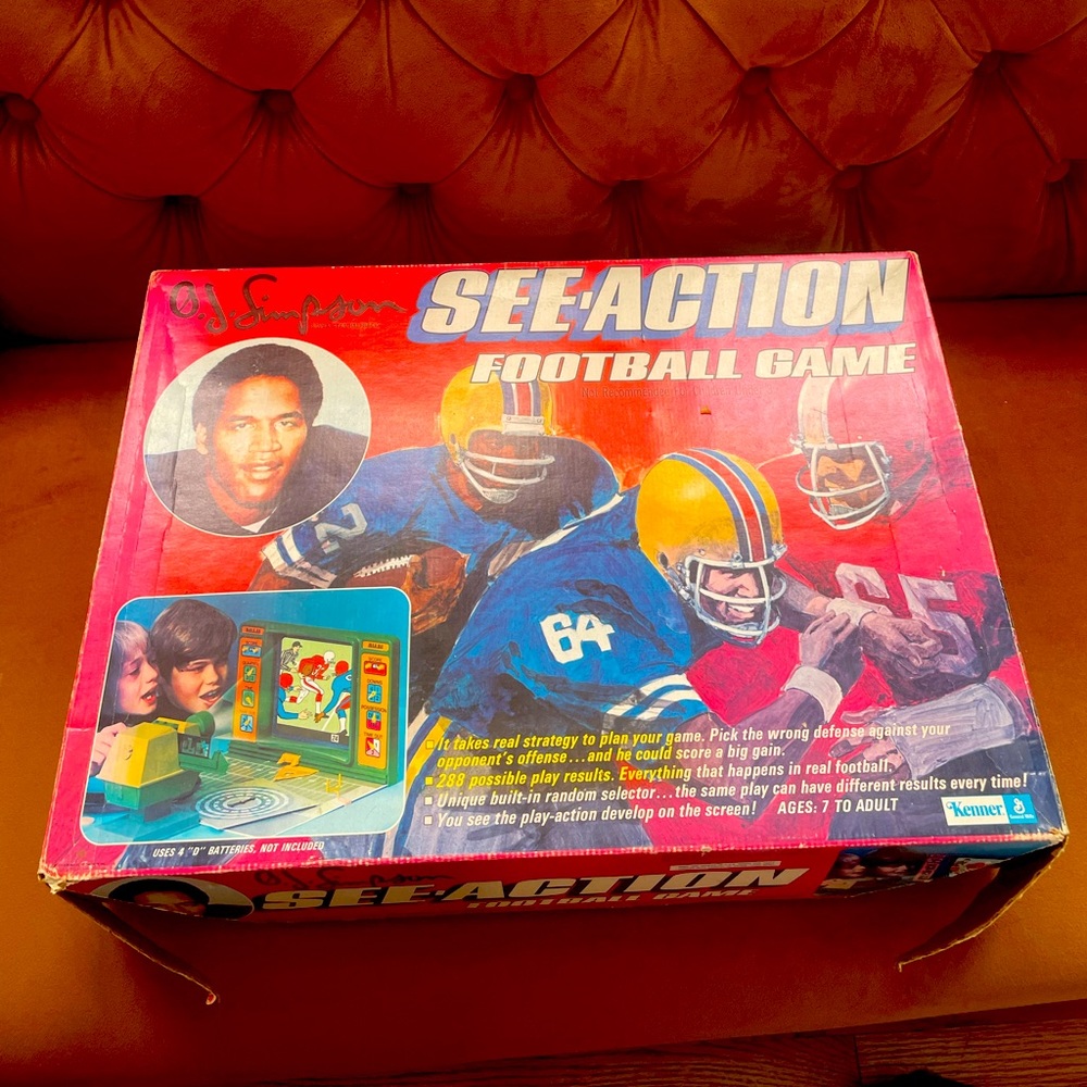 OJ Simpson See-Action Football Game